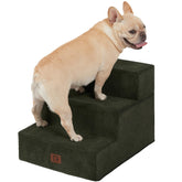 EHEYCIGA dog stairs 3-step sofa view helps pets access couches safely.