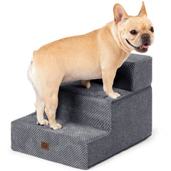 EHEYCIGA dog stairs at bed edge for versatile pet access
