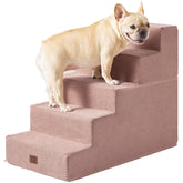 EHEYCIGA dog stairs high bed 22-5in 5-step provide stable access for small dogs