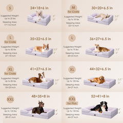 EHEYCIGA egg-crate foam layer helps distribute pressure for a balanced rest.