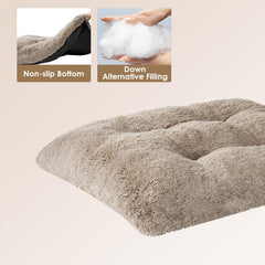 EHEYCIGA non-slip bottom keeps the bed in place during easy re-snuggles.