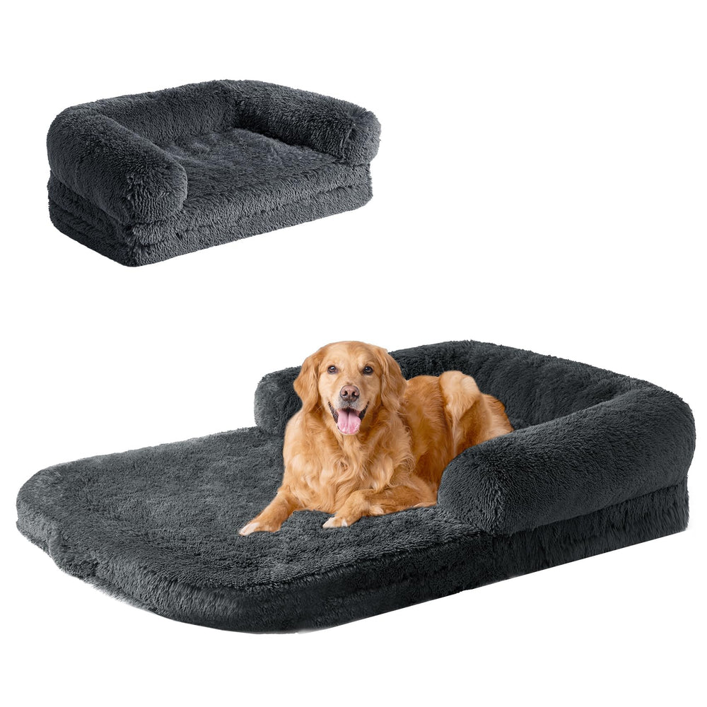 EHEYCIGA foldable-xxl-dog-bed-folded compact storage for busy homes.