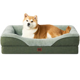 EHEYCIGA memory-foam-dog-bed foam-core supports joints for comfort.