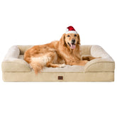 EHEYCIGA orthopedic bed memory foam top view for joint-supportive comfort
