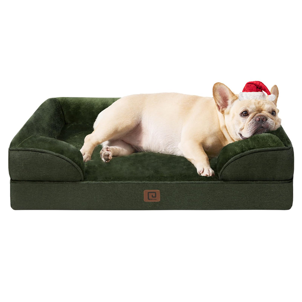 EHEYCIGA orthopedic dog bed full view with compact design for small dogs