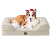 EHEYCIGA orthopedic dog bed large front view for joint comfort