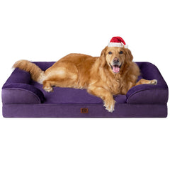EHEYCIGA orthopedic dog bed large memory foam for joint relief and comfort