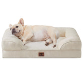 EHEYCIGA orthopedic dog bed memory foam top supports joints for restful sleep