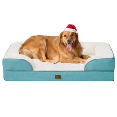 EHEYCIGA orthopedic dog bed with memory foam provides even joint support.