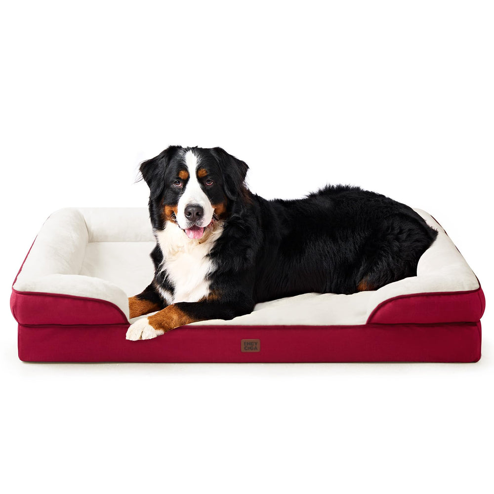 EHEYCIGA orthopedic dog bed memory foam offers targeted joint support for aging dogs.