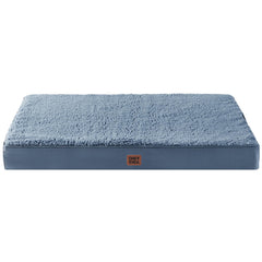 EHEYCIGA orthopedic dog bed in spa blue with 50x36 size for jumbo dogs providing cozy support