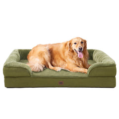 EHEYCIGA orthopedic dog bed XL front view shows spacious 44x32 inches for big dogs.
