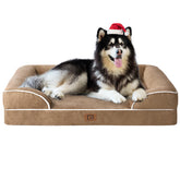 EHEYCIGA orthopedic dog bed XXL memory foam supports large dogs.