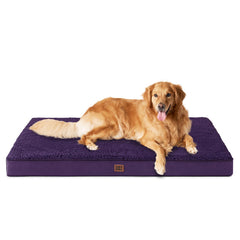 EHEYCIGA orthopedic XL bed with foam focus supports comfortable lounging for large dogs.