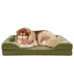 EHEYCIGA orthopedic XL bed with memory foam for large dogs and pressure relief