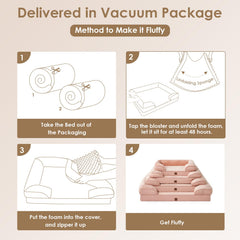 EHEYCIGA waterproof interior cover keeps the bed dry during play
