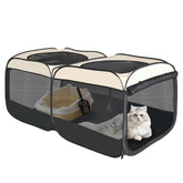 EighteenTek 2in1 Playpen pop-up for quick setup and portable use.