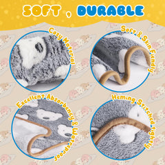 Eilyliafe cage liner waterproof protects floors and cages from spills.