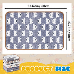 Eilyliafe small animal bedding six-pack for versatile mats and blankets.