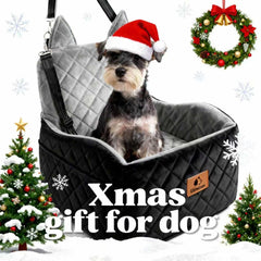 Eimuzure dog car seat memory foam cushion supports comfort on long trips