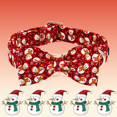 Elegant little tail bowtie attachment uses elastic straps for a secure cute fit