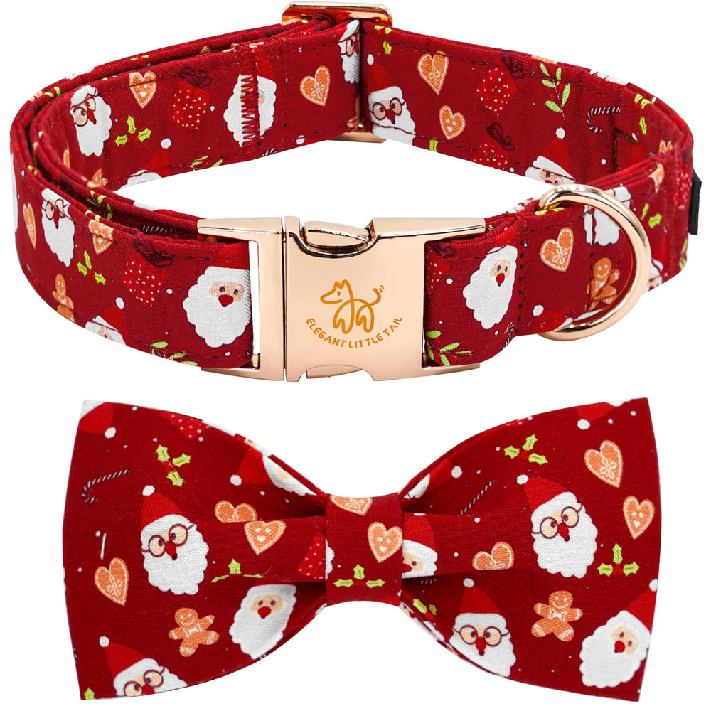 Elegant little tail Christmas dog collar buckle for secure daily wear