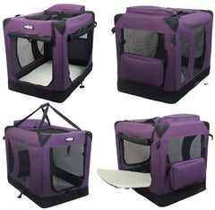 EliteField crate folded to 3 inches for easy storage and on-the-go trips.