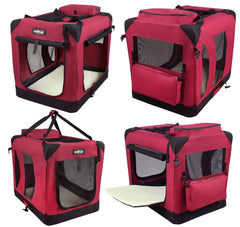 EliteField crate side door highlights portability and quick setup for travel
