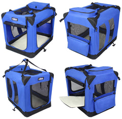 EliteField carrying bag and fleece bed ready for travel and cozy trips.