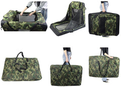 EliteField carrying bag and fleece bed included for convenient travel and comfort