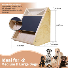 Elixique dog nail scratch board textured surface supports gentle daily use