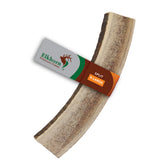 Elkhorn Premium Chews X-Large split outer showing sturdy elk antler chew for large dogs