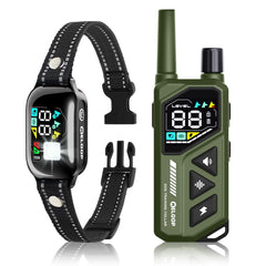 ELOOP bark collar LED indicator helps locate your dog in dim light.