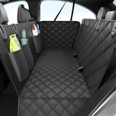 Elouta dog car seat cover backseat hammock protects car and keeps dogs secure.