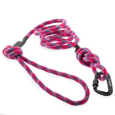 Embark Pets Adventure Pro leash close-up shows braided rope for strength and durability during hikes.