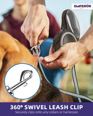 Emperor Pets leash durable-nylon-tape supports confident long-leash stretches
