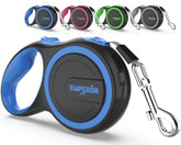 Emperor Pets retractable leash extended for large dogs up to 110 lbs.