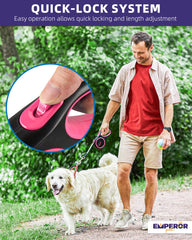 Emperor Pets 360-degree tangle-free swivel hook for smooth leash operation