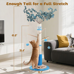 EMUST sisal wrap on post showing durable scratching surface