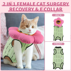 EMUST cactus-pattern surgery suit adds charming style during recovery