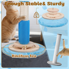 EMUST triple-base stability design supports energetic cats during play