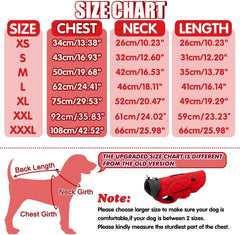 EMUST dog coat rib-neck detail highlighting flexible warmth