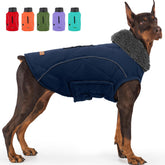 EMUST winter coat front view highlights warm fleece lining for cold walks.