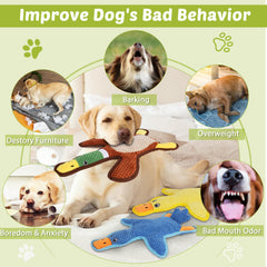 Eneston interactive dog toy designed for paws and tug.