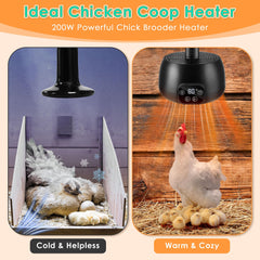 Enhon heater with adjustable temperature range for flexible pet comfort.