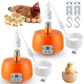 Enhon chicken coop heater full product view promoting even warmth for chicks.