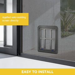 Enjoying door installation guide demonstrates easy setup with common tools.