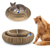 Enkman Kitty Curls foldable design offers versatile play surfaces for indoor cats.