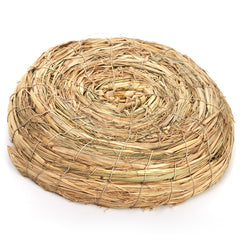 Eorbow bird nest for dove and parrot in cozy breeding setup.