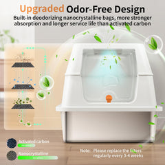 Eosarcu deodorizing box absorbs odors for a fresher space
